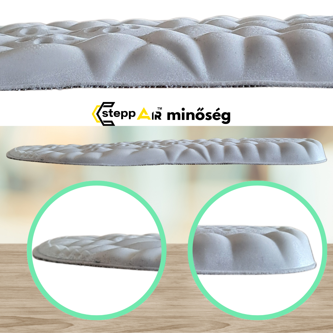 Az Igazi Stepp Air nem lapul el, mert minőségi anyagból készül